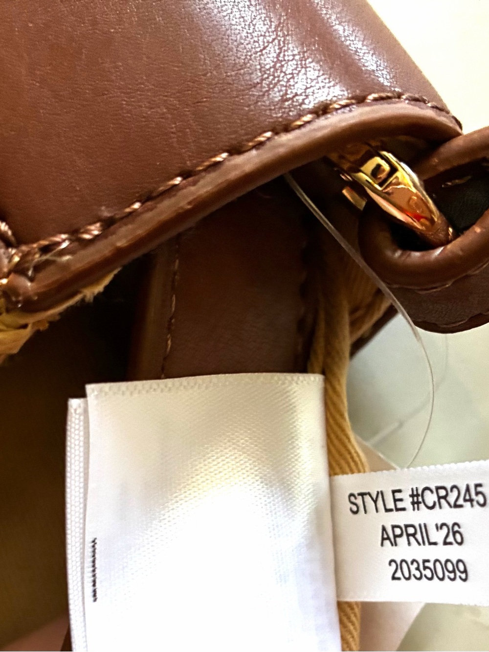 J.Crew Factory Popular Woven crossbody mini tote bag. NWT. - Picture 12 of 15